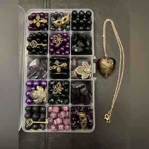 Craft Beads, GOTHIC NOIR - LITTLE CREEPY, Jewelry Supplies, loose bulk beads